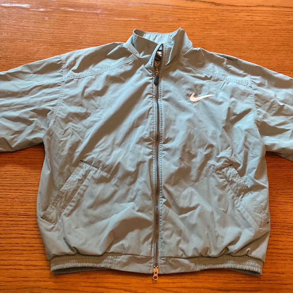 Vintage Nike Teal Zip Up Jacket